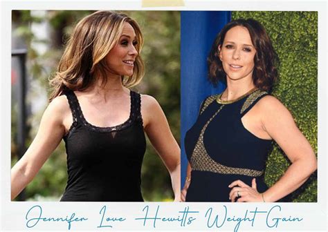 jennifer love hewitt poids|Jennifer Love Hewitt Weight Gain Journey